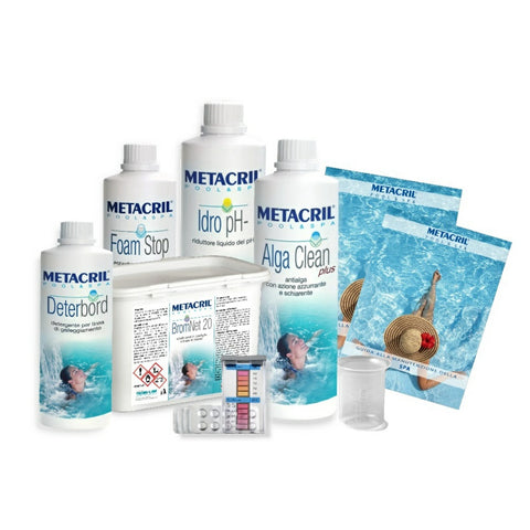 METACRIL - Brom Spa Kit - maintenance and cleaning with bromine | Product pools, spas