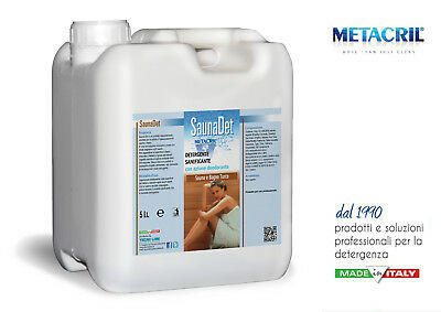 METACRIL - SaunaDet - cleaner and sanitizer 5 Lt | Sauna product