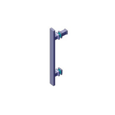 NOVELLINI - Handle R40MATWS1-K | Shower enclosure spare part