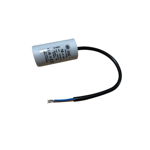 Capacitor with 16 µF cable