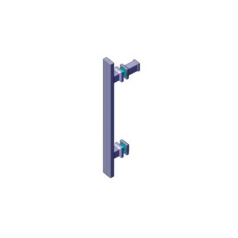 NOVELLINI - Handle R40MAGLA1-K | Shower enclosure spare part