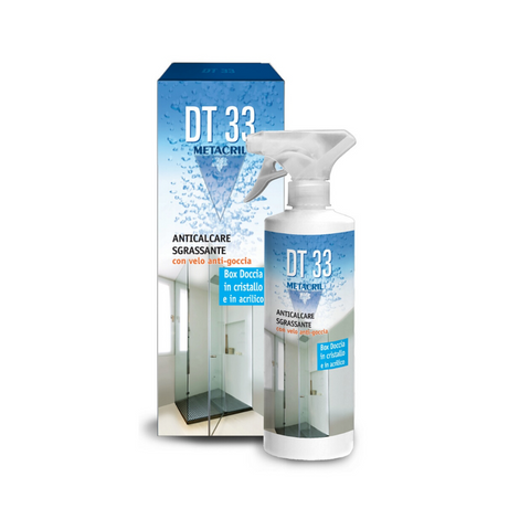 METACRIL - DT33 - Limescale cleaner 500 ml | Shower box product