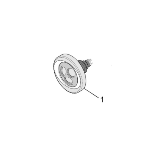 [PRE-ORDER] JACUZZI - FX2 SPINNER C/FLANGIA GRIGIO - Spare part for spa - DELIVERY IN 2-4 WEEKS